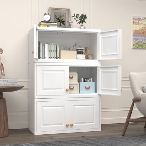 SteeLoong 15”Metal Well Storage Cabinet,Upper Cabinet for Wardrobe