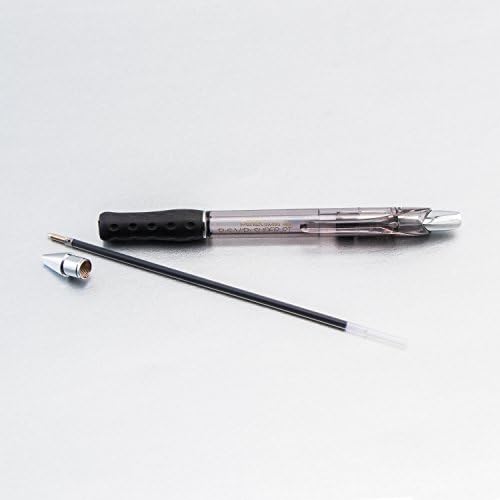 Pentel RSVP Super RT Ballpoint Pen, (1.0mm) Medium Line, Black Ink, Box of 12 (BX480-A)