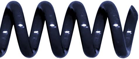 12mm (15/32 in.) Spiral Binding Coils for Reports, Presentations and Proposals | 4:1 Pitch | 12 in. Length | Blue | 92 Sheets Binding Capacity | 100 Pack