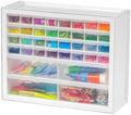 IRIS USA 36-Drawer Storage Cabinet, Bead Craft Supplies, Made in USA, White