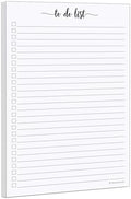 321Done To Do List Notepad, 5.5x8.5 Inches, 50 Sheets, College Ruled