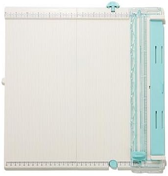 We R Memory Keepers Scoring Board for Paper Folding, Scrapbooking, Crafting, Trimming, Cutting, Crease Score Board Bundle with Super Sticky Tape (With Extra Blades)