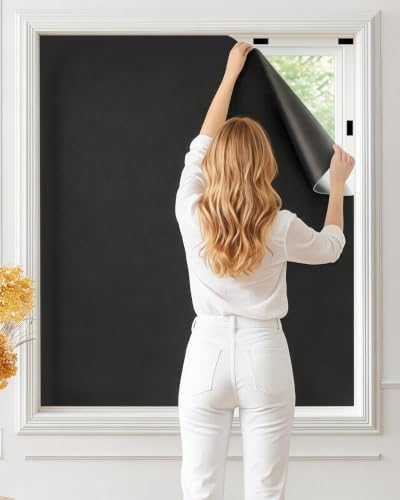 LazBlinds Portable Blackout Shades(57"x39")