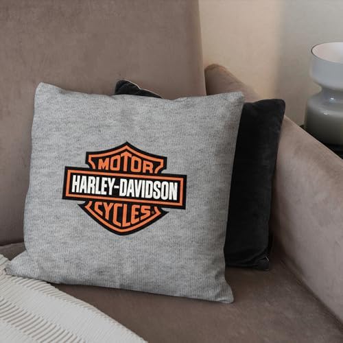 Northwest Harley-Davidson Classic Logo Sweatshirt Pillow, 16 x 16 in