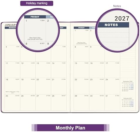 2027 Appointment Book/Planner - Weekly Appointment Book