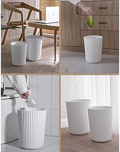 Trash can PP Plastic Small Trash Can Wastebasket Garbage Container Bin for Bathrooms Kitchens Home Offices Dorm Rooms Wastebasket (Color : Black Size : 15010555cm) (Green 210 * 145 * 60)