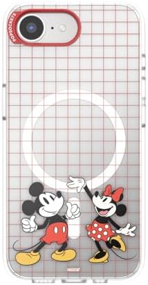 PopSockets iPhone 16 Phone Case with MagSafe, Wireless Charging Compatible, Disney - Mod Mickey and Minnie