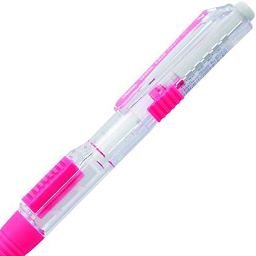 Pentel QUICK CLICK Mechanical Pencil (0.7mm), Pink Barrel, Box of 12 Pencils (PD217P)