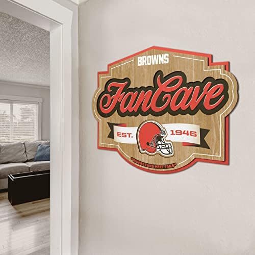 YouTheFan NFL Cleveland Browns FanCave Wall Art