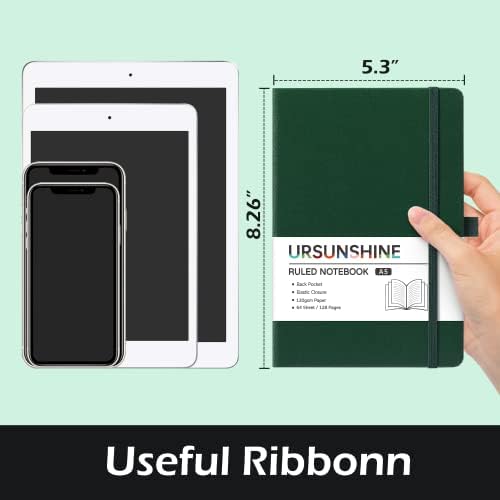 Ruled Notebook/Journal - Classic Lined Journal/Notebook, 5.3'' x 8.26''