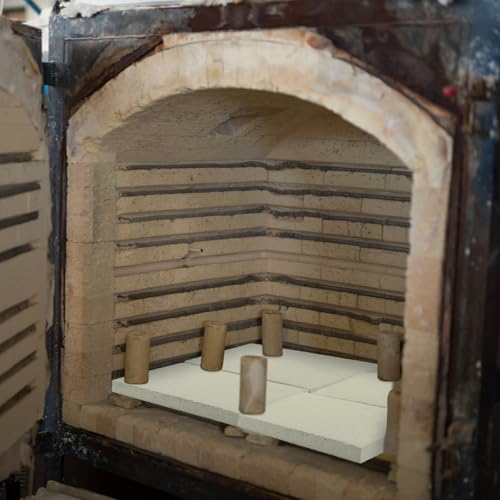 Weysat Square Kiln Shelf for Glass Fusing and Ceramics, Use in Any Kiln (7 x 7 x 0.6 Inch,1250℃)