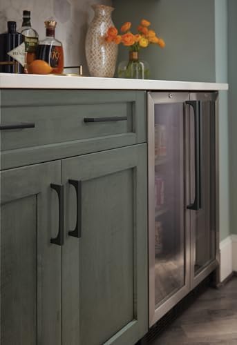 Amerock 5-1/16" Merced Matte Black Drawer Pull