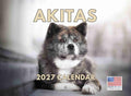 Akita Calendar 2027 Monthly Wall Calender 12 Month