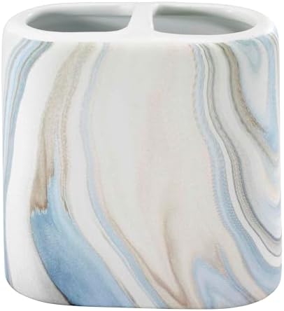 Avanti Linens Accessories Bathroom Essentials, Toothbrush Holder, Blue