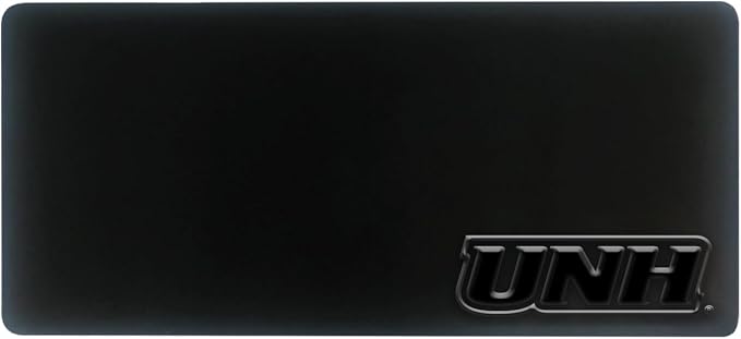 University of New Hampshire Alumni Desk Mat, Durable Office Supplies, Non-Slip Base, Responsive Desk Pad with Smooth Surface, Black