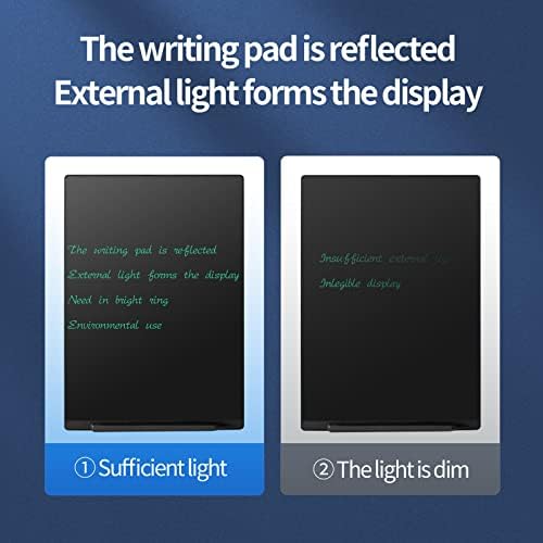 LCD Writing Tablet 9.5 Inch Double Display Digital Notepad