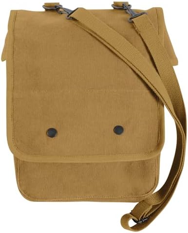 Rothco Canvas Map Case Shoulder Bag with Organizer Pocket