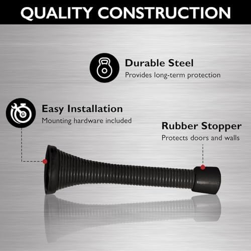 Design House Spring Doorstop, Oil Rubbed Bronze
