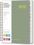 Planner 2026-2027, Weekly and Monthly Academic Planner, July 2026 - June 2027, Hardcover Calendar Agenda Book for School Year Planning, School Supplies for Teacher and Student, Letter Size(8.5'' x 11'')