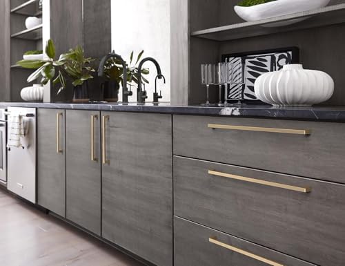 Amerock 12" Blackrock Champagne Bronze Appliance Pull