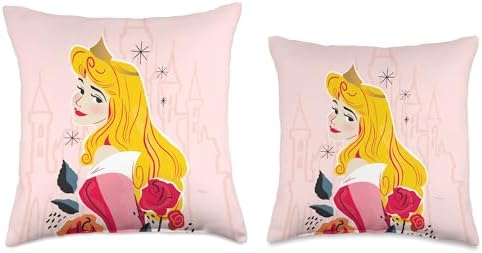 Disney Princess Aurora Sleeping Beauty Soft Pink Throw Pillow