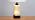 JONATHAN Y Eloise 2-Light Alabaster Table Lamp 23", White/Black