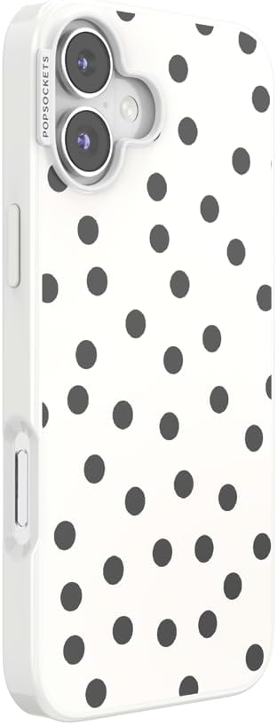PopSockets iPhone 14 Pro Phone Case with MagSafe- Spotlight Dots | Magnetic, Wireless Charging, Camera & Drop Protection, Phone, Women, Electronic Accessories, For iPad/Kindle/iPhone/Android