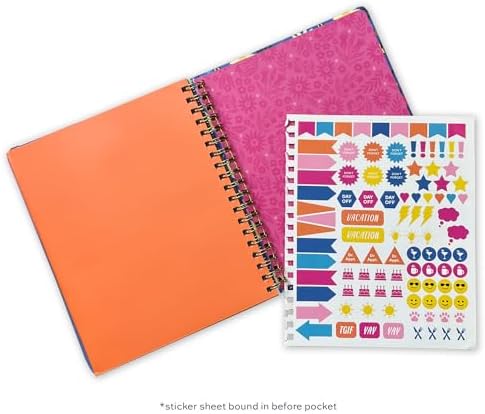 High Note 2027 Planner, 17-Month Hardcover Weekly & Monthly Planner: August 2026 – December 2027, 9" x 10", Jess Phoenix, with Goal & Project Planning Pages, Notes, Lists & Sticker Sheet
