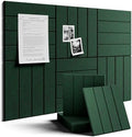 Fluxynara Felt Bulletin Board & Cork Board Alternative, Pine Green