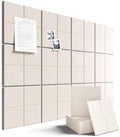 Fluxynara Felt Bulletin Board & Cork Board Alternative, Oatmeal