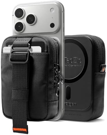 Spigen for MagSafe Wallet Magnetic Pouch Organizer, Tintap Zip V2 MagFit