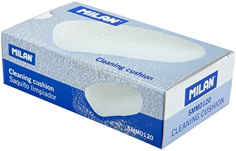 Milan Erasers, White, small