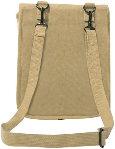 Rothco Canvas Map Case Shoulder Bag with Organizer Pocket
