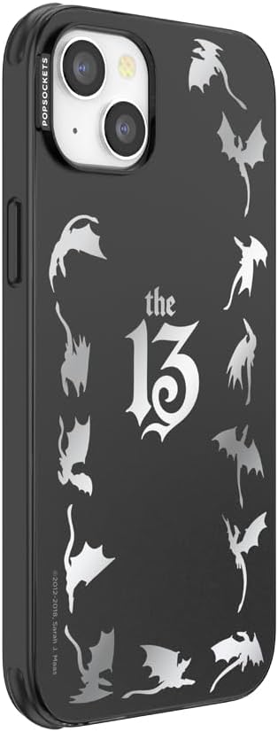 PopSockets iPhone 14 Plus Phone Case with MagSafe, Wireless Charging Compatible, Dragon - The 13