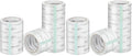 Amazon Basics 2.83 Inch Wide Packing Tape, Fits 3-Inch Dispensers, Crystal Clear, Low Odor, for Moving, Storage, Shipping and Sealing Boxes, 54.6 Yards, 12-Pack
