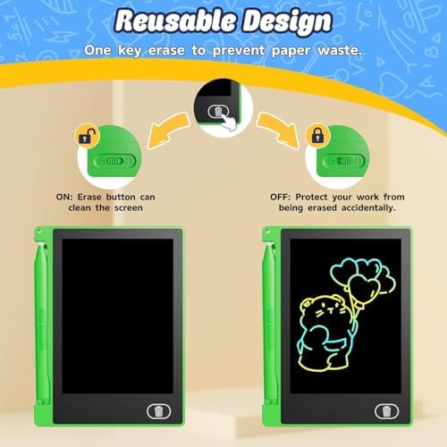 24 PCS Mini LCD Writing Tablet, 4.5 Inch Small Drawing Pad for Kids