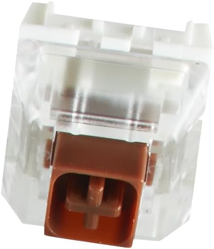 GLORIOUS Kailh Box Brown Mechanical Keyboard Switches: Reliable Dustproof 120-Pack - Perfect for Precise Typing and Moderate Gaming