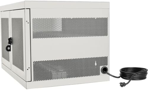 Tripp Lite 16-Port AC Charging Storage Station Cabinet for Chromebook & Laptop, 17" Depth, Wall Mount & Cart Option, White (CSC16ACW)