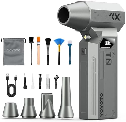 Compressed Air Duster 150000RPM 4-Gear Electric Soplador De Aire Portatil