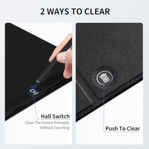 LCD Writing Tablet for Adults: 11.5 inch Full Screen with PU Leather Case