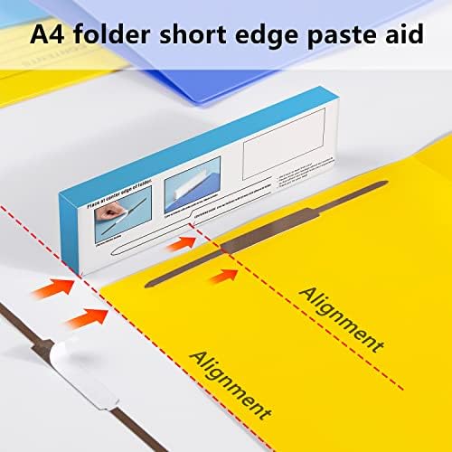 Self-Adhesive Prong Paper Fasteners - IMLIKE 100 PCS Metal File Fasteners, 2" Capacity, 2.75" Base for Paper Folder or Files, Brown - A Good Partner for Collecting Papers (Pack of 4)
