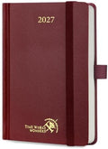 POPRUN 2027 Pocket Daily Planner One Page Per Day, 4.25"x6.25",Day Planner