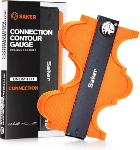 Saker Contour Gauge Profile Tool Unlimited Connection 10 Inch