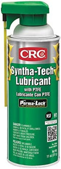 CRC Syntha-Tech Lubricant with PTFE 03054 – 11 Oz., Synthetic Multi-Purpose Aerosol Lube for Processing Equipment