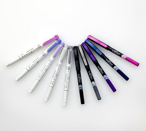 Zebra Pen Creative Set, MILDLINER & SARASA Fineliner, Assorted, 10-Pack