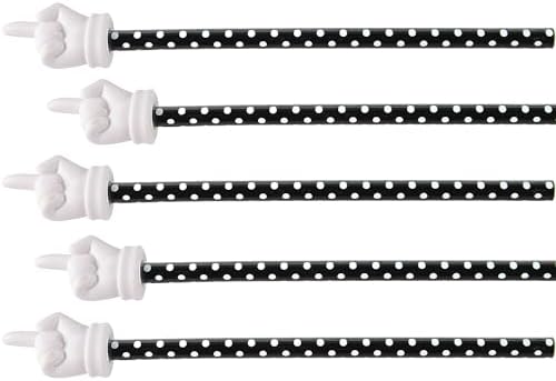 Teacher Created Resources Black Polka Dots Hand Pointer, Pack of 5