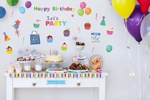 Teacher Created Resources Colorful Happy Birthday Create & Decorate Quick Kit (TCR9465)