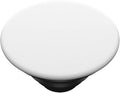 PopSockets PopTop Phone Grip, Top Only (Base Sold Separately), White - White on Black
