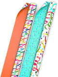 Hallmark Reversible Birthday Wrapping Paper Rolls, 2-Rolls (Confetti, Dots)