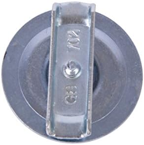 Gardner Bender KO702 Metal Knockout Seal, ¾ Inch Conduit Size, Marked Size, Rust-Proof Galvanized Steel, 16 AWG Steel, ⅜ Inch Thread, Embossed - Self Centering, For Knockout Punch / Die Conduit, Cover, 50 Pk.